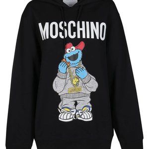 Moschino cookie monster hoodie